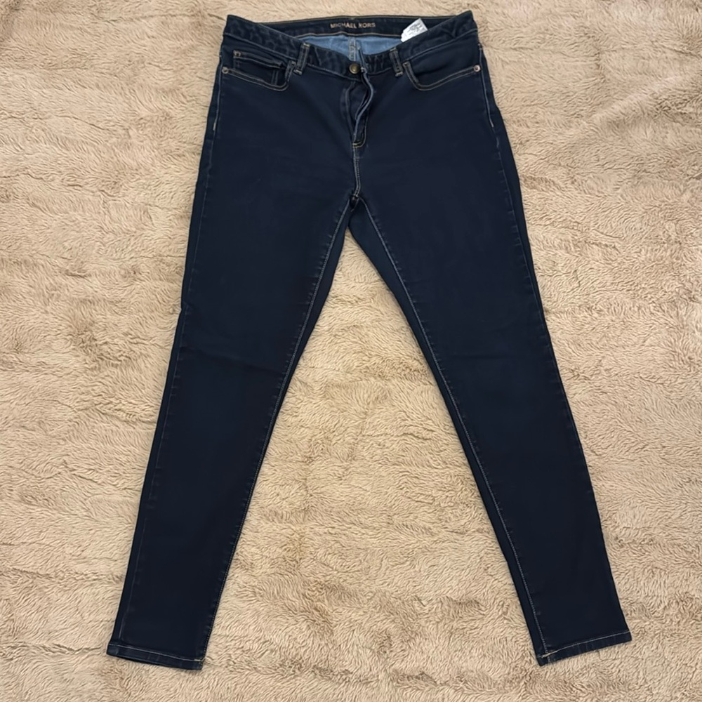 Michael Kors IZZY SKINNY Jean; size 10